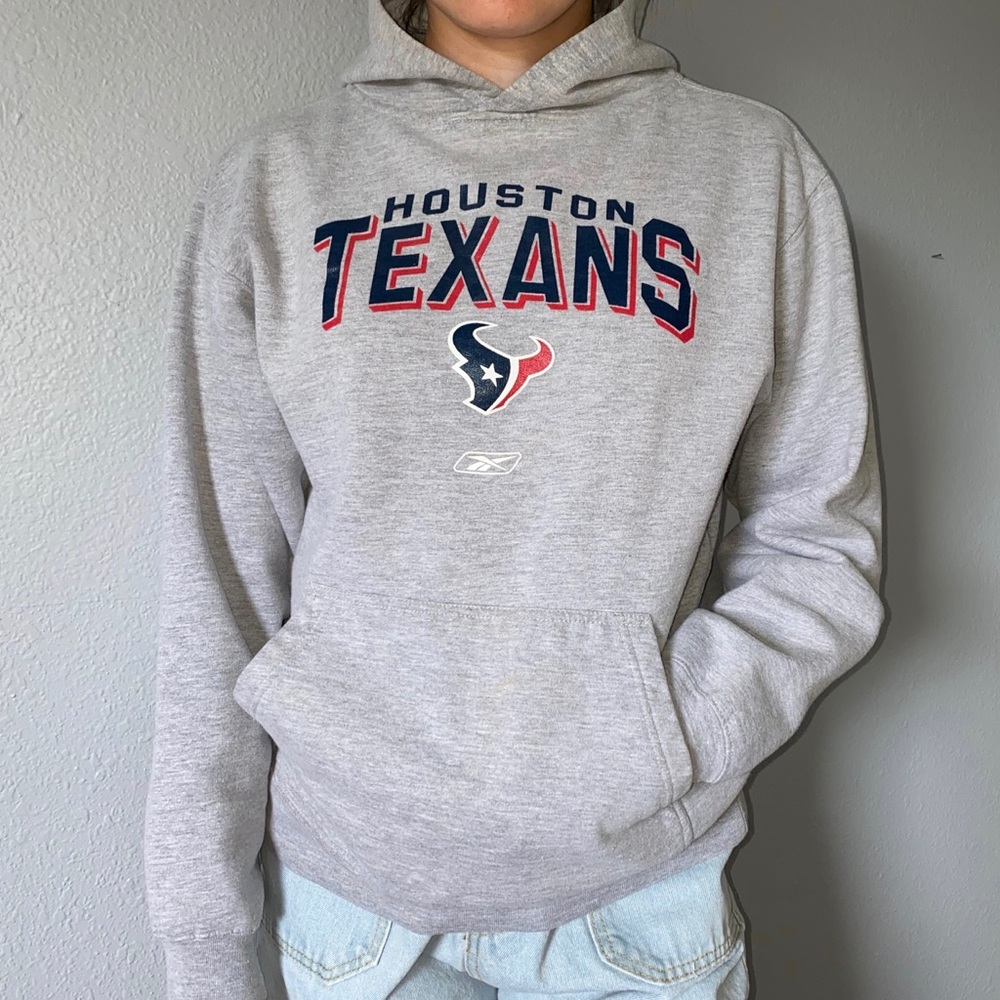 Grey Houston Texans Hoodie!